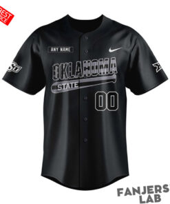 Oklahoma State Cowboys “Salute to Service” Custom Baseball Jersey