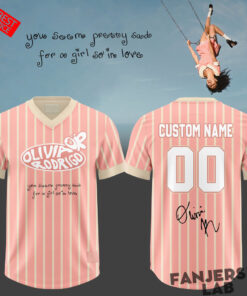 Olivia Rodrigo “You Seem Pretty Sad For A Girl So In Love” Exclusive Custom Football Jersey