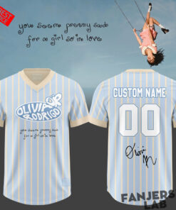 Olivia Rodrigo “You Seem Pretty Sad For A Girl So In Love” Exclusive Custom Football Jersey