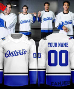 Ontario Reign Tower Buzzers Night 2026 Custom Hockey Jersey