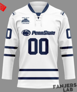 Penn State Nittany Lions 2026 Beaver Stadium Game Custom Hockey Jersey – White
