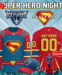 Pensacola Ice Flyers x Super Hero Night Hockey Jersey