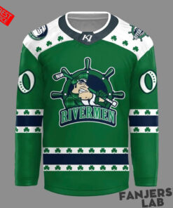 Peoria Rivermen 2026 St. Patty’s Day Celebration Custom Hockey Jersey
