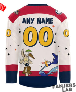 Peoria Rivermen x Looney Tunes Custom Hockey Jersey 3.jpg