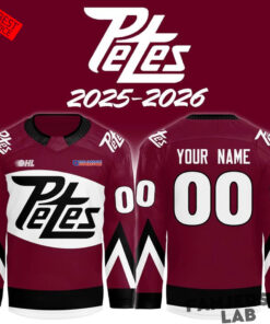 Peterborough Petes 2026 Special New Hockey Jersey