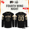 Pittsburgh Penguins Fourth Wing Night Custom Hockey Jersey