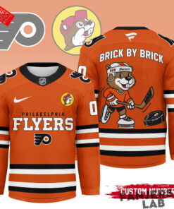 Philadelphia Flyers x Buc-ee’s Premium Personalized Hockey Jersey