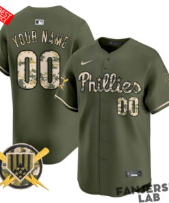 Philadelphia Phillies Armed Forces Day Baseball Jersey