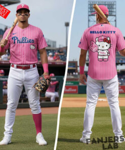 Philadelphia Phillies Hello Kitty Pink Night 2026 Baseball Jersey