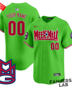 Philadelphia Phillies Meek Mill Baseball Jersey