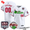 Philadelphia Phillies America250 Edition Custom Baseball Jersey