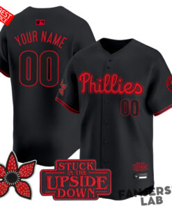 Philadelphia Phillies ‘Stranger Things Edition’ Custom Baseball Jersey
