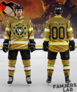 Pittsburgh Penguins Fire Dept Custom Hockey Jersey 1.jpg