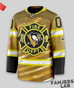 Pittsburgh Penguins Fire Dept Custom Hockey Jersey 4.jpg