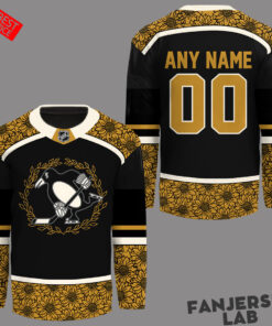 Pittsburgh Penguins Her Hockey Day Custom Jersey
