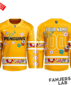 Pittsburgh Penguins Takashi Murakami Custom Hockey Jersey