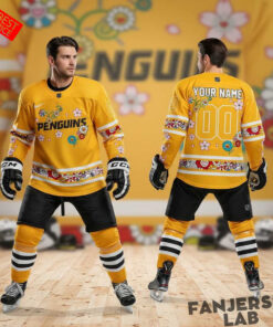 Pittsburgh Penguins Takashi Murakami Custom Hockey Jersey