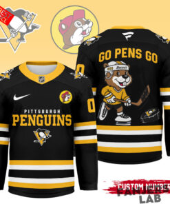 Pittsburgh Penguins x Buc-ee’s Premium Personalized Hockey Jersey