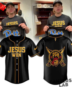 Pittsburgh Pirates Jesus Won 2026 Baseball Jersey