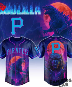 Pittsburgh Pirates x Godzilla Limited Edition Baseball Jersey