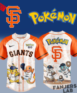 Pokémon x San Francisco Giants 2026 Baseball Jersey