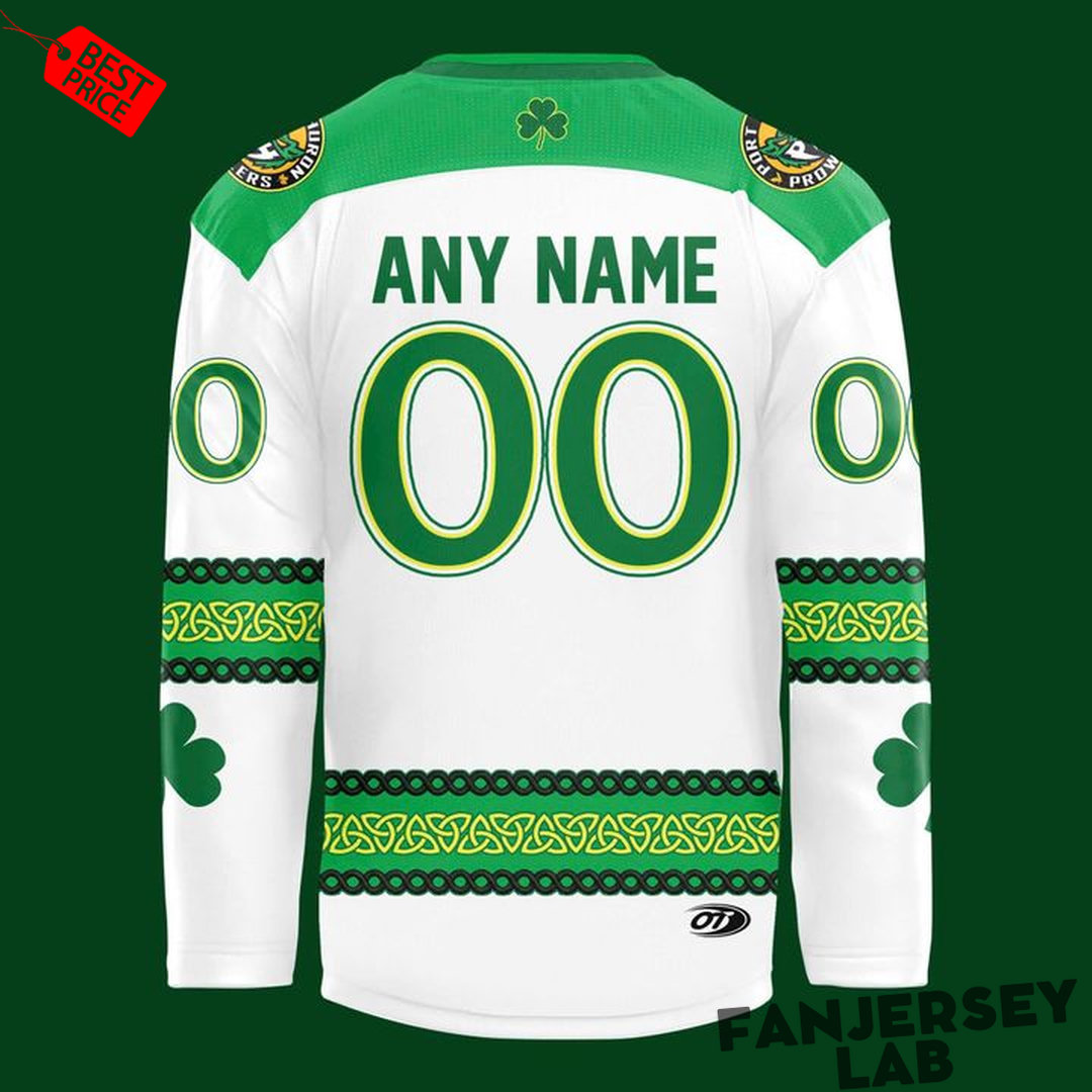 Port Huron Prowlers St. Paddy 2026 Custom Hockey Jersey Port Huron Prowlers St. Paddy 2026 Custom Hockey Jersey