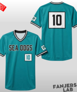 Portland Sea Dogs Section 10 Night Jersey