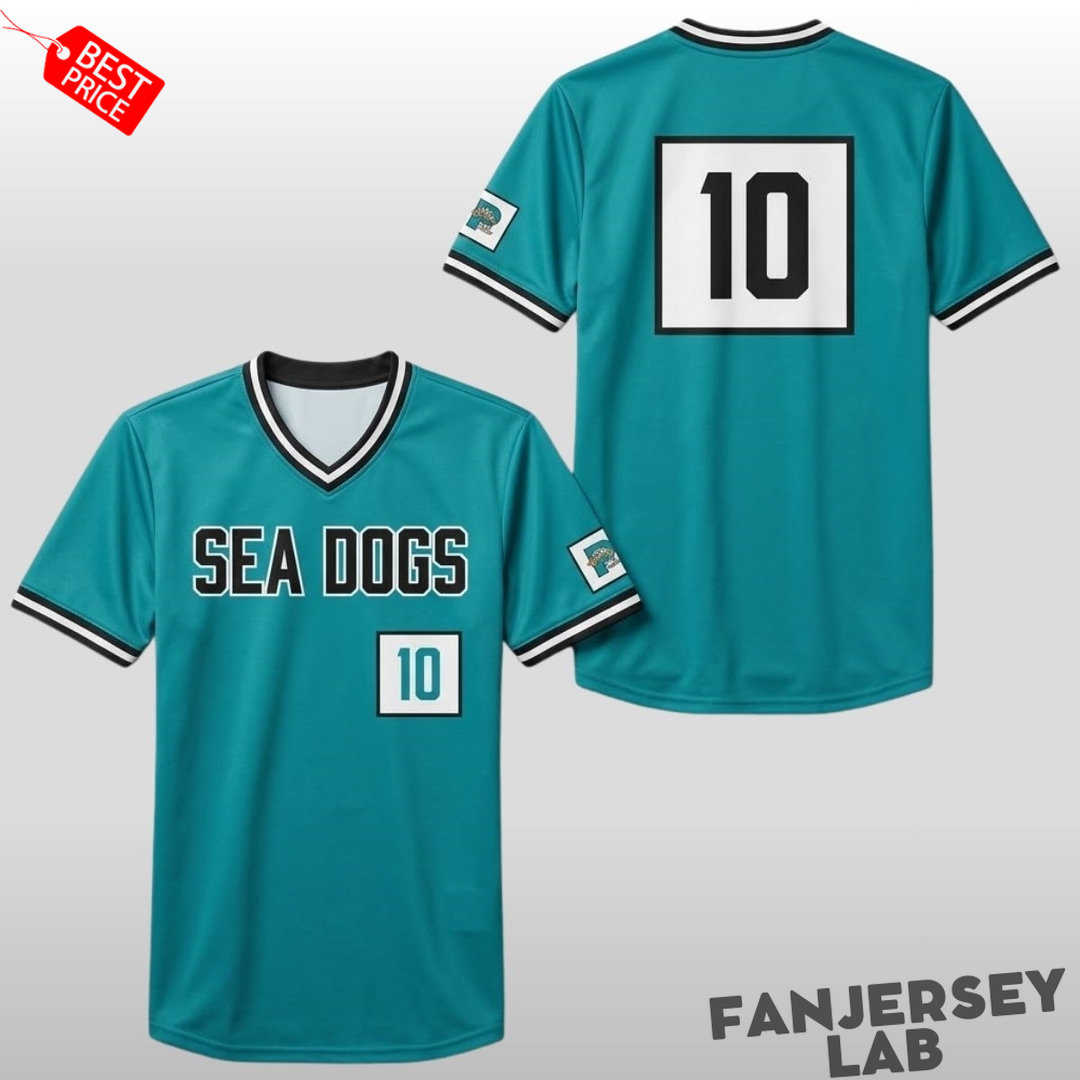 Portland Sea Dogs Section 10 Night Jersey Portland Sea Dogs Section 10 Night Jersey