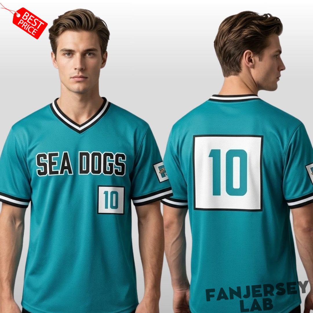 Portland Sea Dogs Section 10 Night Jersey Portland Sea Dogs Section 10 Night Jersey