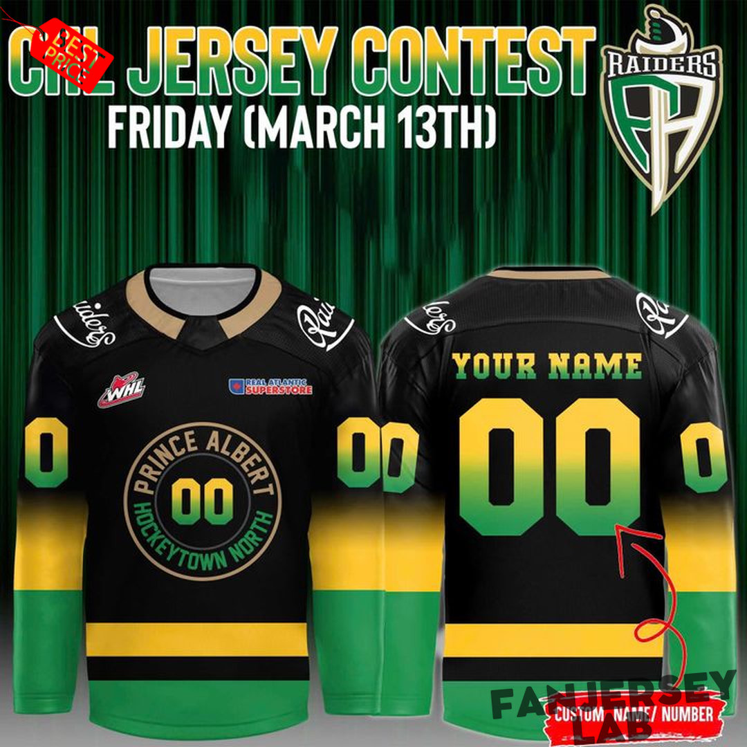 Prince Albert Raiders 2026 New Custom Hockey Jersey Prince Albert Raiders 2026 New Custom Hockey Jersey