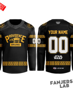 Providence Bruins Star Wars Night 2026 Custom Hockey Jersey