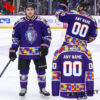 Boston Bruins x Providence Bruins Mashup Logo Limited Edition Custom Hockey Jersey