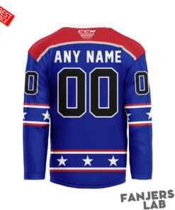 Rochester Americans Throwback 2000’s Throwback Personalized Hockey Jersey