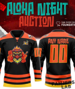 San Diego Gulls 2026 Aloha Night Custom Hockey Jersey