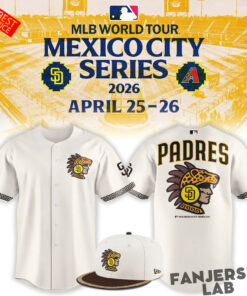 San Diego Padres Mexico City Series 2026 Baseball Jersey