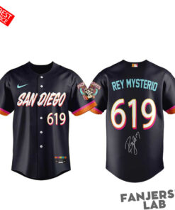 San Diego Padres Rey Mysterio 619 City Connect Custom Baseball Jersey