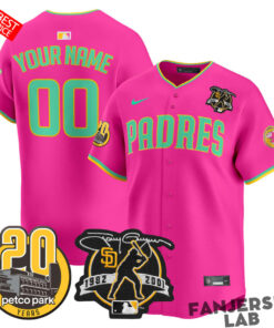 San Diego Padres Tony Gwynn Petco Park 20th Baseball Jersey 4.jpg