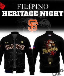 San Francisco Giants Filipino Heritage Day 2026 Baseball Jacket San Francisco Giants Filipino Heritage Day 2026 Baseball Jacket