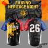 San Francisco Giants Salvadoran Heritage Day 2026 Baseball Jersey San Francisco Giants Salvadoran Heritage Day 2026 Baseball Jersey