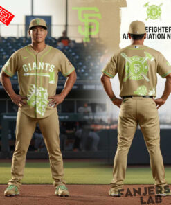 San Francisco Giants Firefighter Appreciation Night 2026 Baseball Jersey
