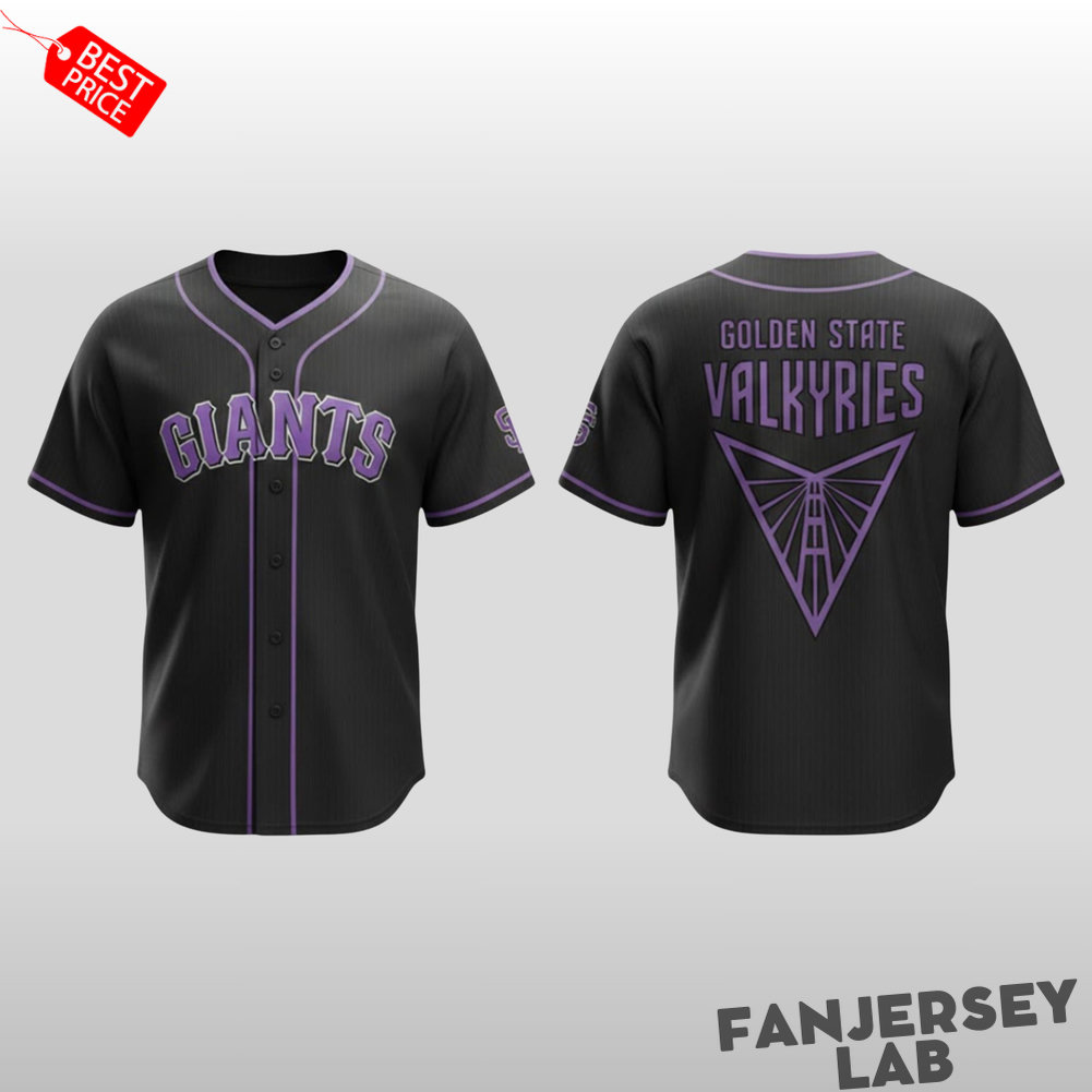San Francisco Giants Golden State Valkyries Day Baseball Jersey San Francisco Giants Golden State Valkyries Day Baseball Jersey