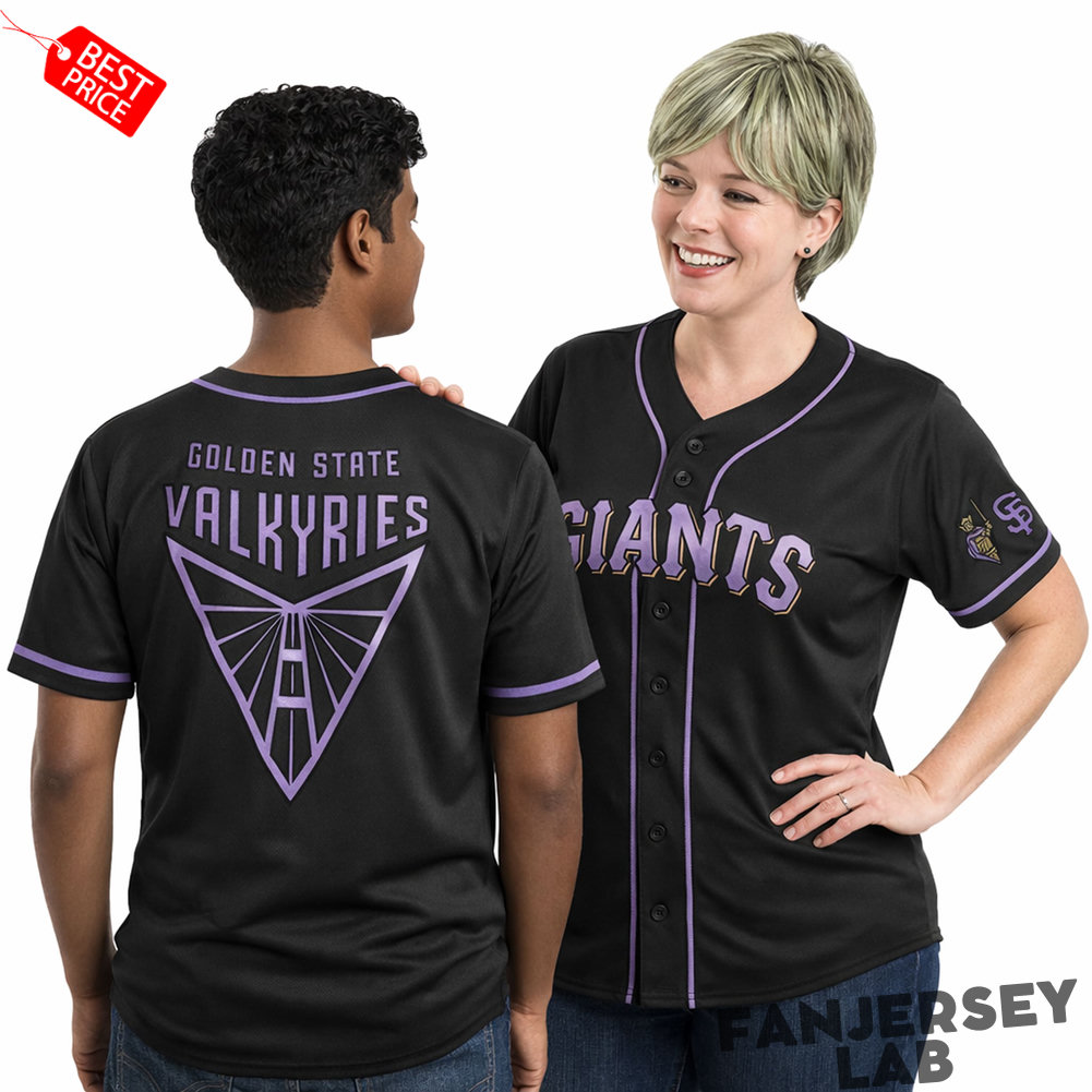 San Francisco Giants Golden State Valkyries Day Baseball Jersey San Francisco Giants Golden State Valkyries Day Baseball Jersey