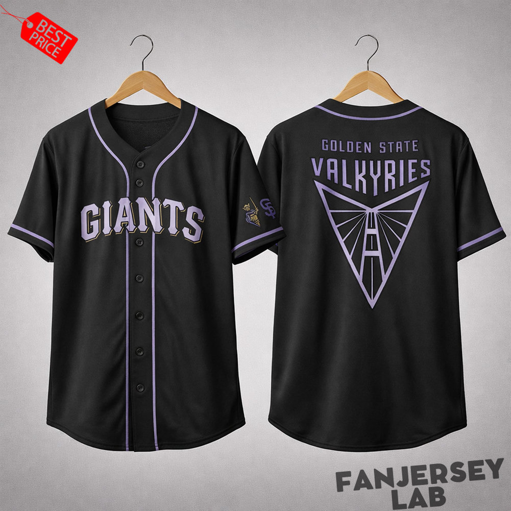 San Francisco Giants Golden State Valkyries Day Baseball Jersey San Francisco Giants Golden State Valkyries Day Baseball Jersey
