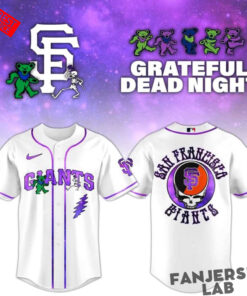 San Francisco Giants Grateful Dead Night Jersey