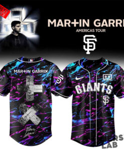 San Francisco Giants Martin Garrix Americas Tour 2026 Baseball Jersey