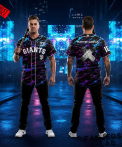 San Francisco Giants Martin Garrix Americas Tour 2026 Baseball Jersey