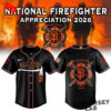 San Francisco Giants National Firefighter Appreciation 2026 Baseball Jersey