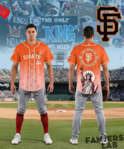 San Francisco Giants No Kings No War 2026 Gameday Baseball Jersey