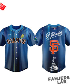 San Francisco Giants Salvadoran Heritage Day 2026 Baseball Jersey