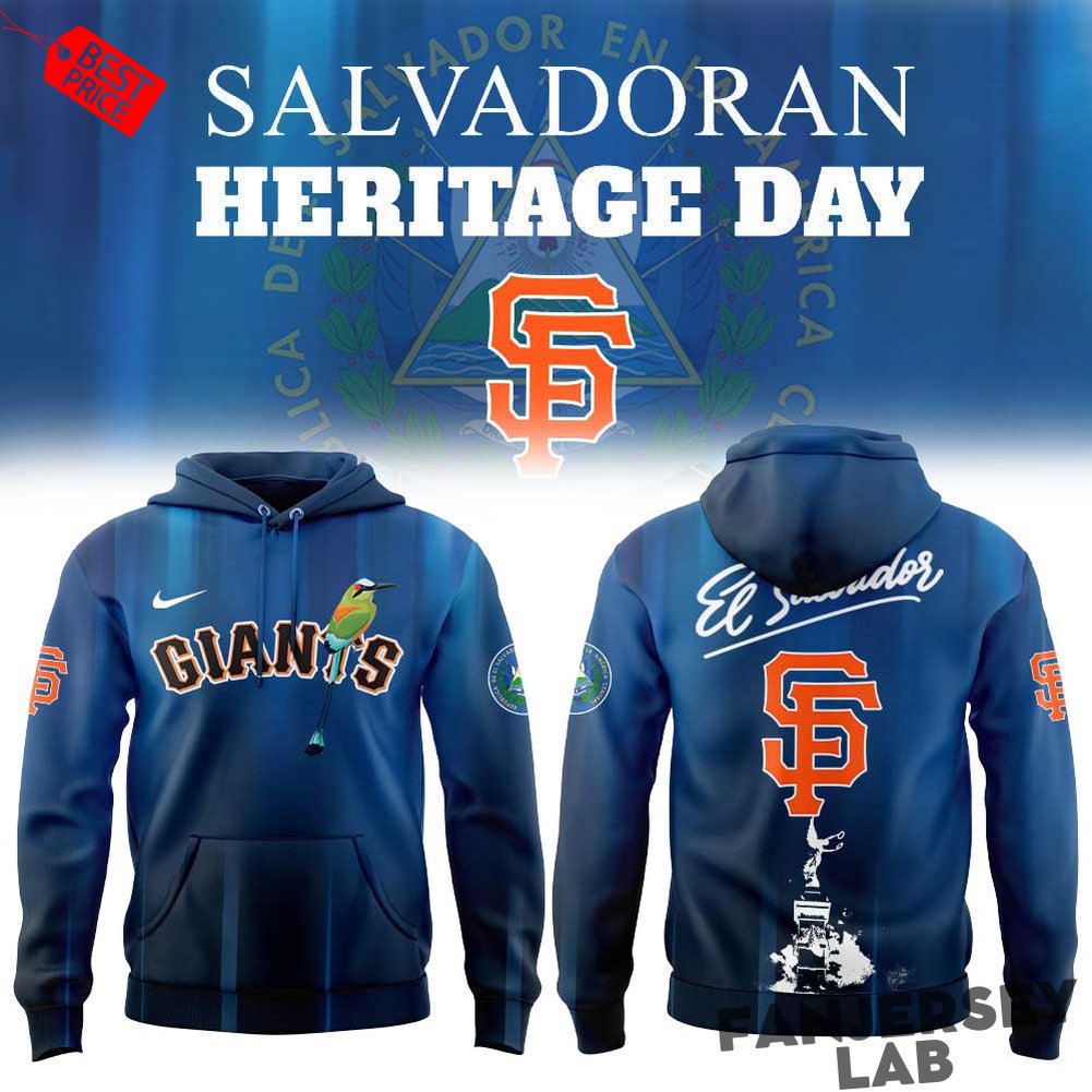 San Francisco Giants Salvadoran Heritage Night 2026 Hoodie San Francisco Giants Salvadoran Heritage Night 2026 Hoodie